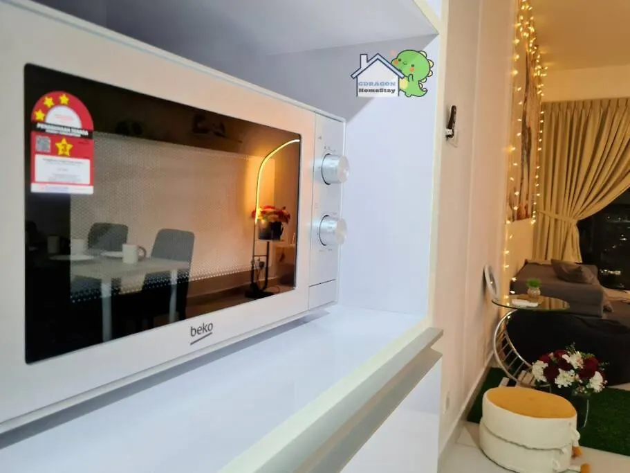 Mosaic Southkey 2 Plus 1 Bedroom Near To Mid-Valley Mega Mall By Gdragon Homestay Джохор-Бару Малайзия
